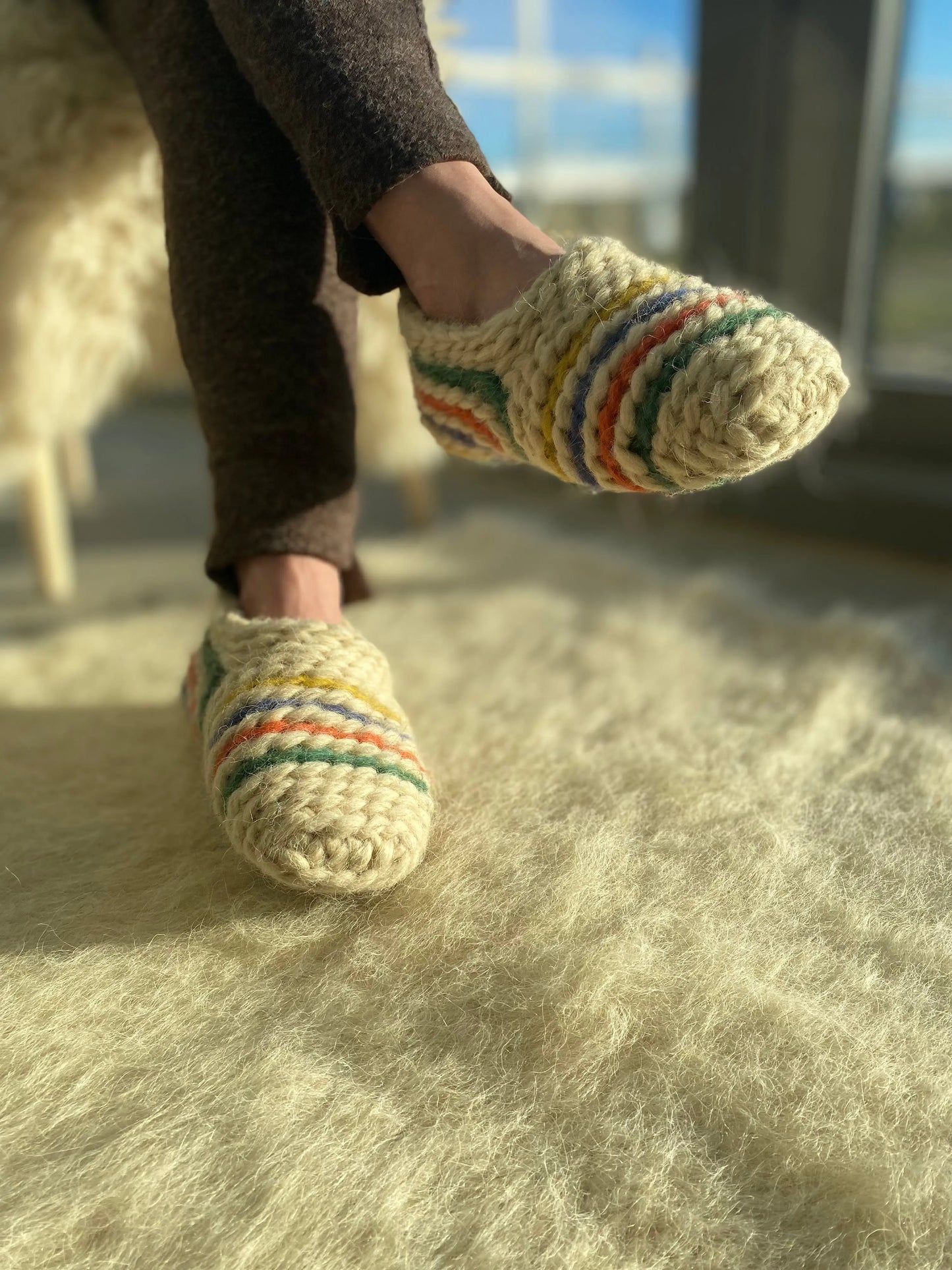 Slippers Indoor  Wool Organic SallySheep