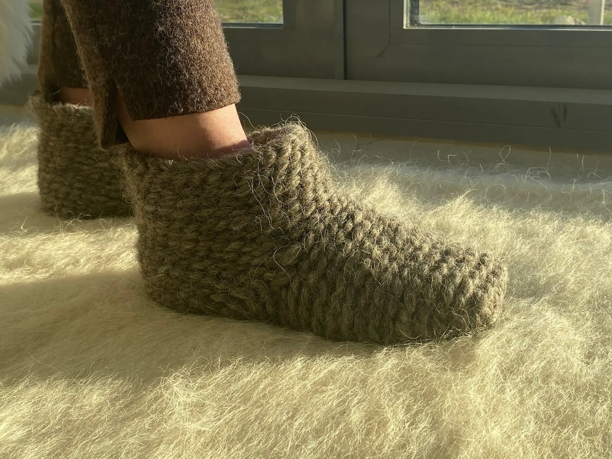 Slippers  Boots Indoor  Wool Organic SallySheep