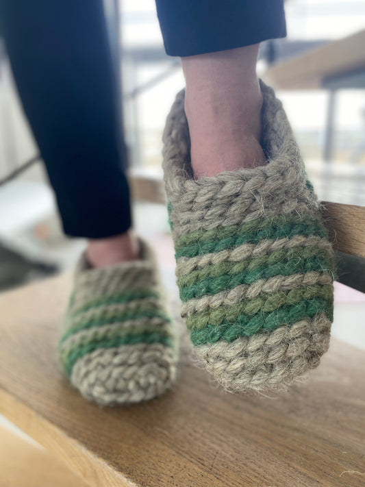 Slippers Home  Wool Organic