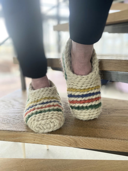 Slippers Home Wool Organic Low Boots